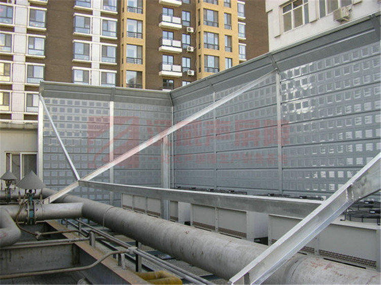 浙江舟山城市高架折板型聲屏障