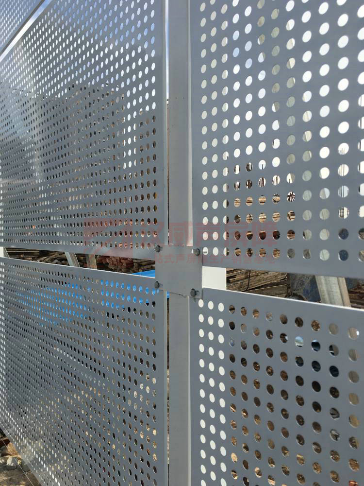 湖北武漢橋面罩棚型隔音屏