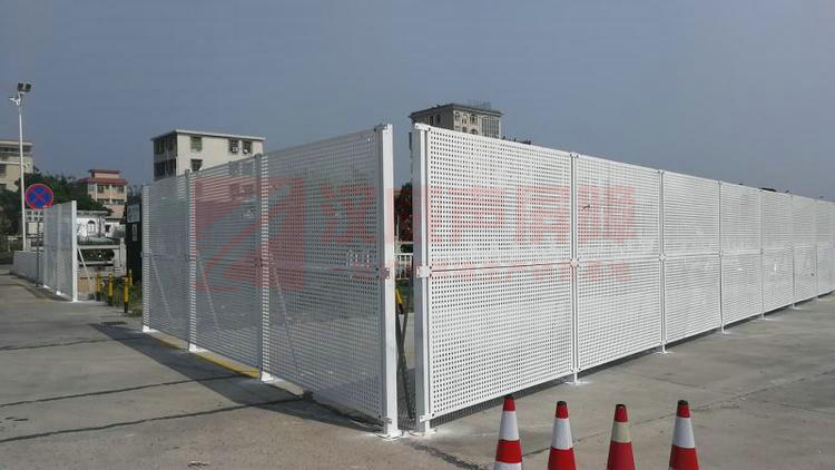 江蘇徐州橋面折板型隔音屏